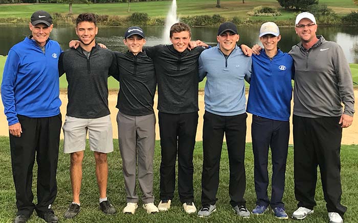 2019 Brunswick Boys Golf Team - Districts