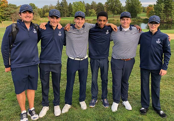 2019 Hoban Boys Golf Team - Districts