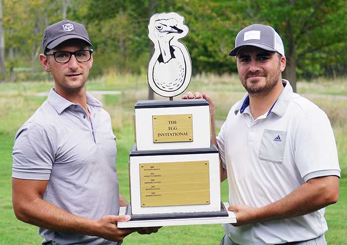 Nick Fiori and Connor Pratt 2019 The Egg Invitational champs