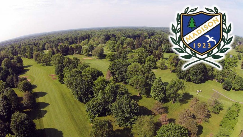 Aerial view of Madison Country Club, Madison Ohio