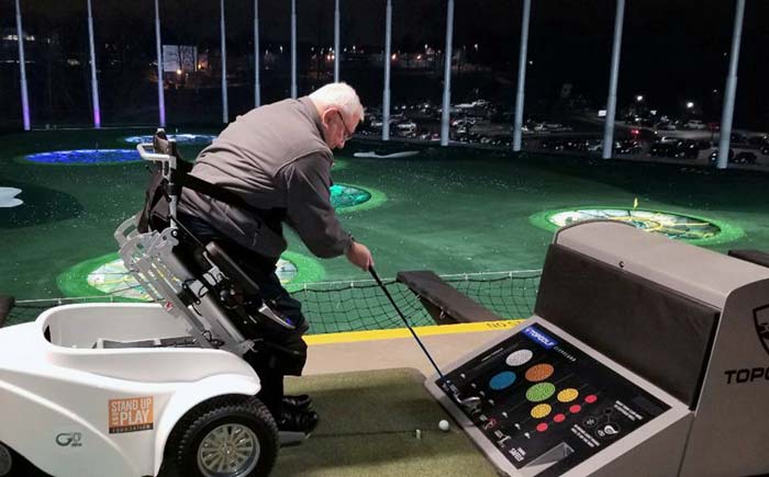 Herb Werner at Topgolf