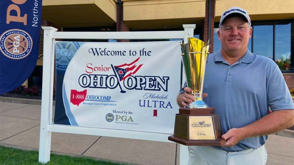 Bob Sowards, 2020 Ohio Senior Open Champion