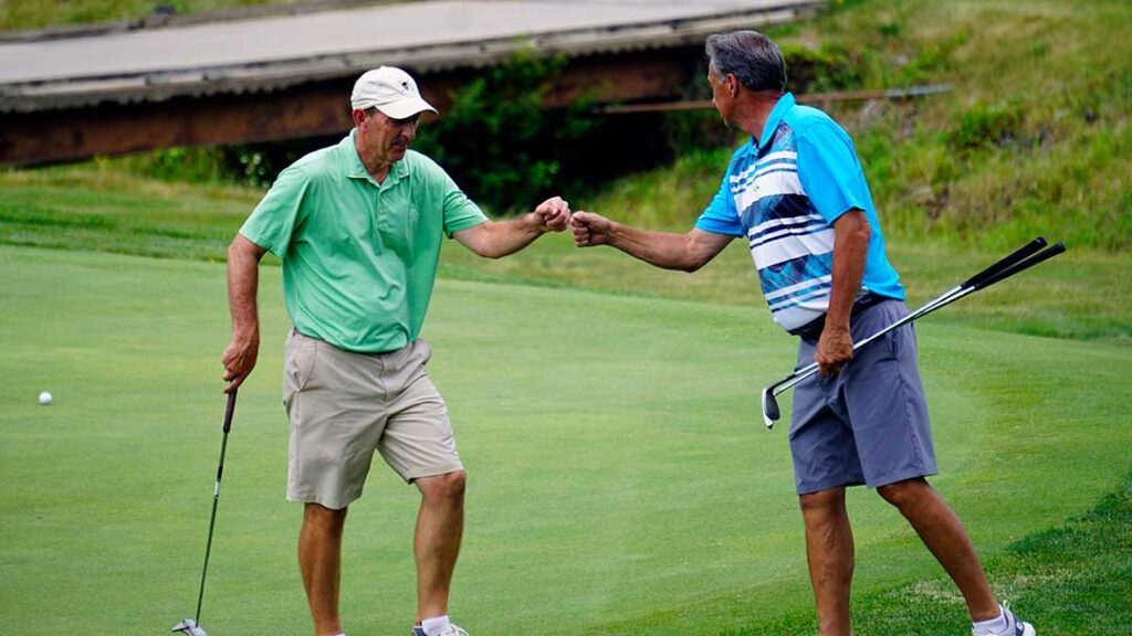 Tom Laubacher and Monty Guest 2020 NOGA Four-Ball