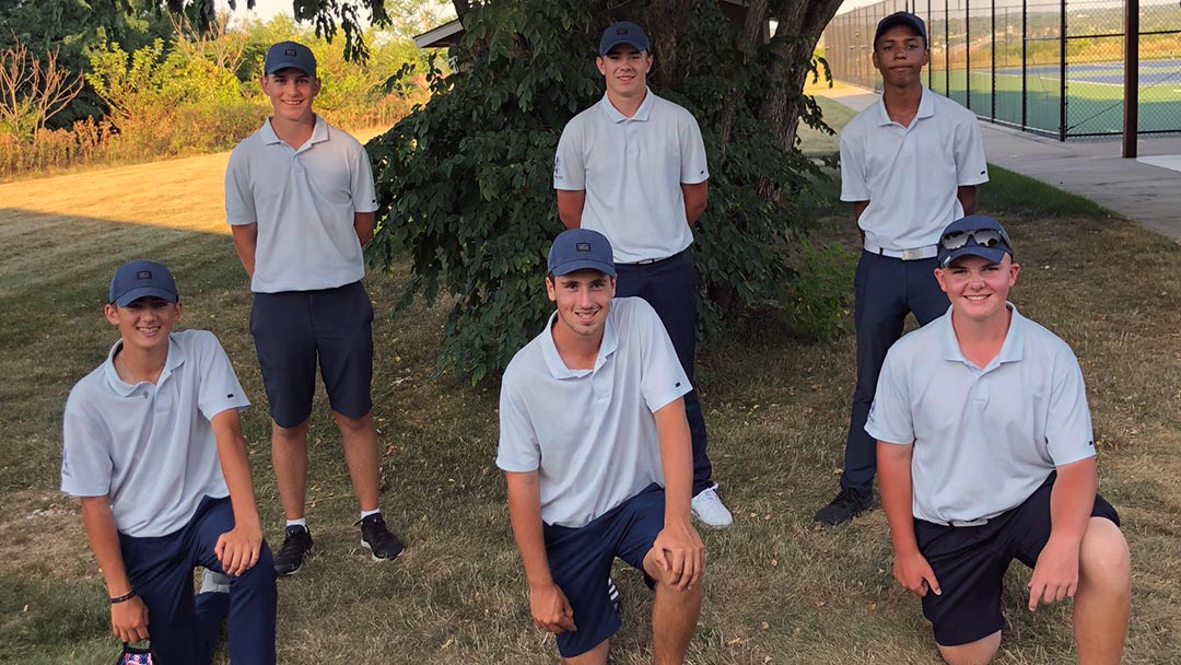 2020 Hoban Boys Golf Team, University School Invitational Champs