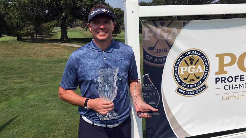 2020 NOPGA Professional Championship winner Jaysen Hansen