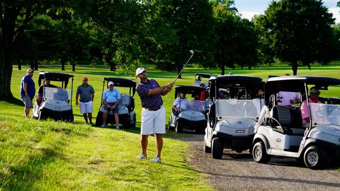 Ryan Culbertson playoff wedge shot 2020 Chippewa Championship