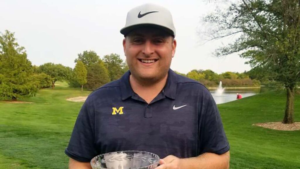 Ian Martin, the 2020 Habitec Toledo Open Champion