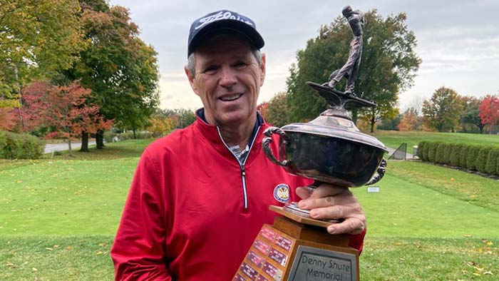 Gary Robison, Senior Division 2020 Shute Match Play