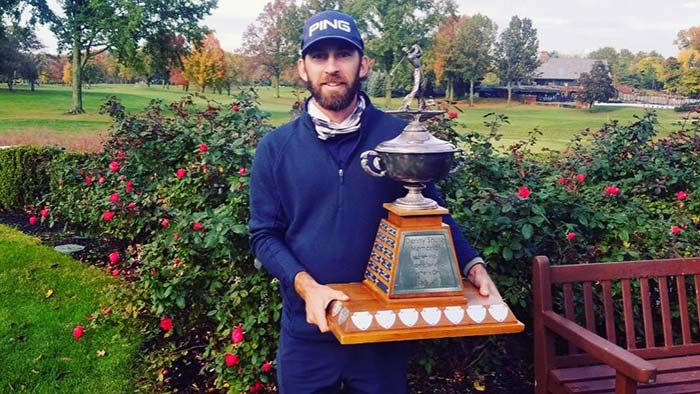 John Powers, 2020 Shute Match Play Associate Division champ