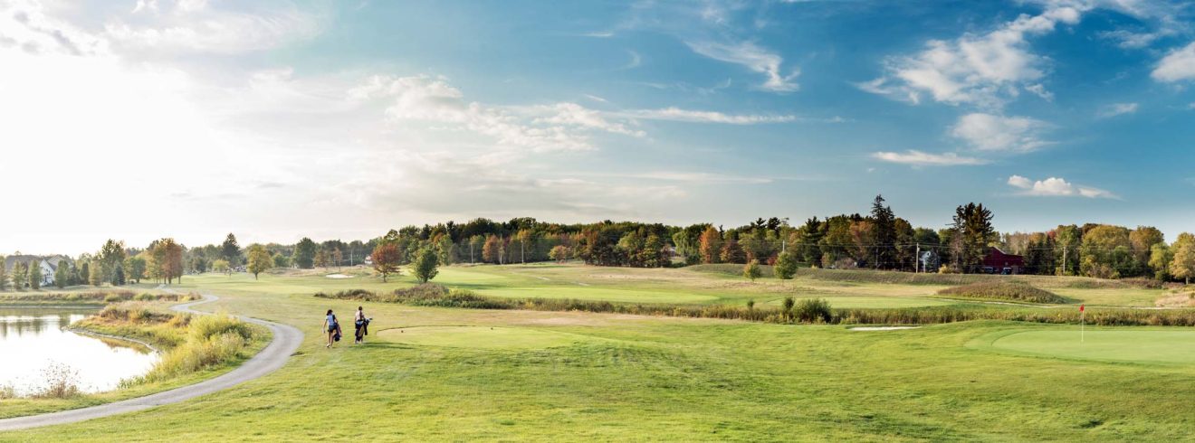 A panoramic of Briarwood Golf Club, Broadview Heights Ohio