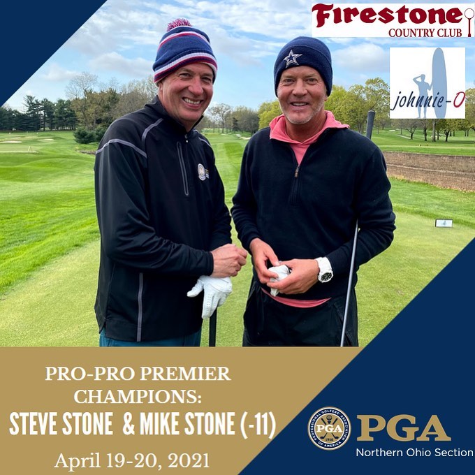 2021 NOPGA Pro-Pro Premier champs Mike & Steve Stone