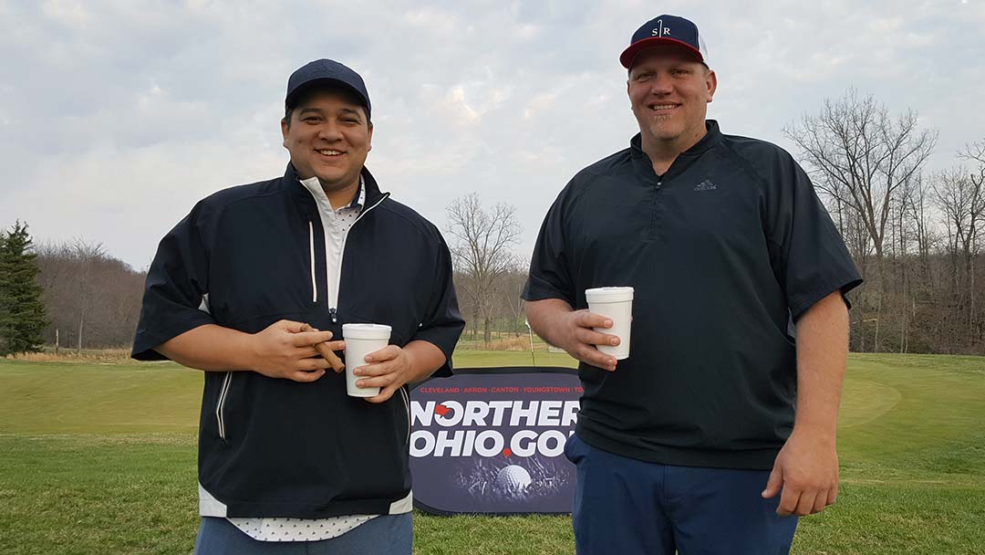 Zach Chinn and Nathan Jensen, 2021 NOHIO.GOLF Quarry Scramble T1