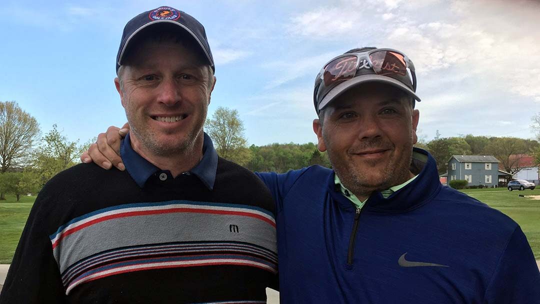 Shayne Bishop and Ken Koprivec, 2021 Zoar Spring 2-M Scramble