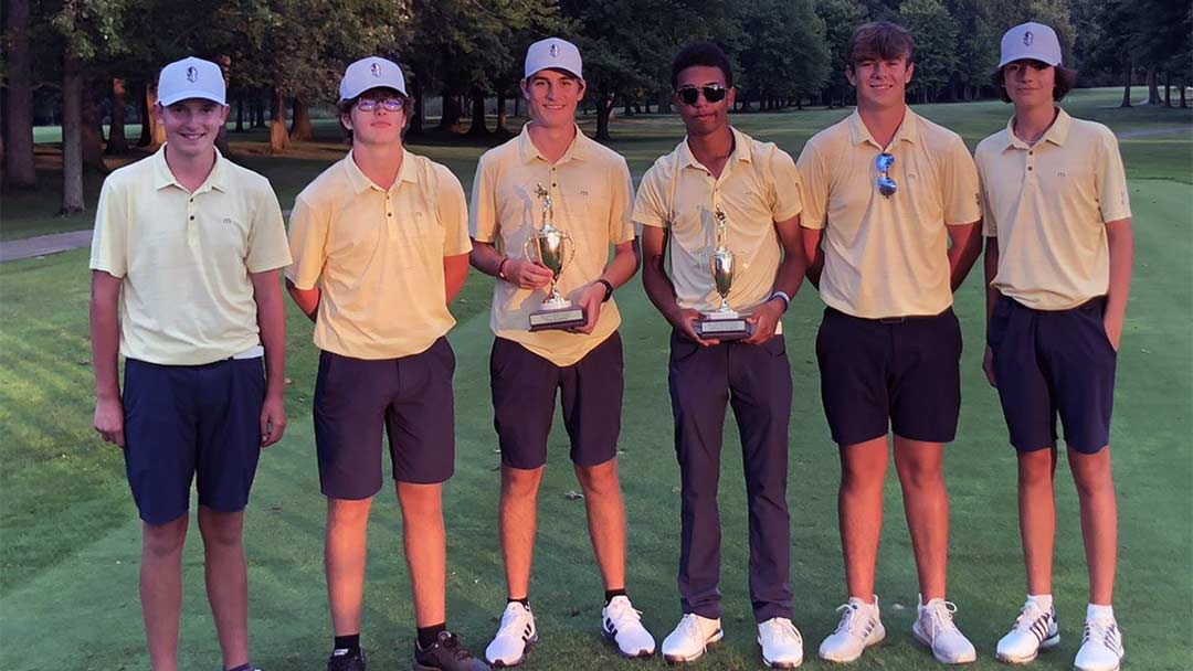 Hoban Boys Golf Team, 2021 University School Invitational Champions