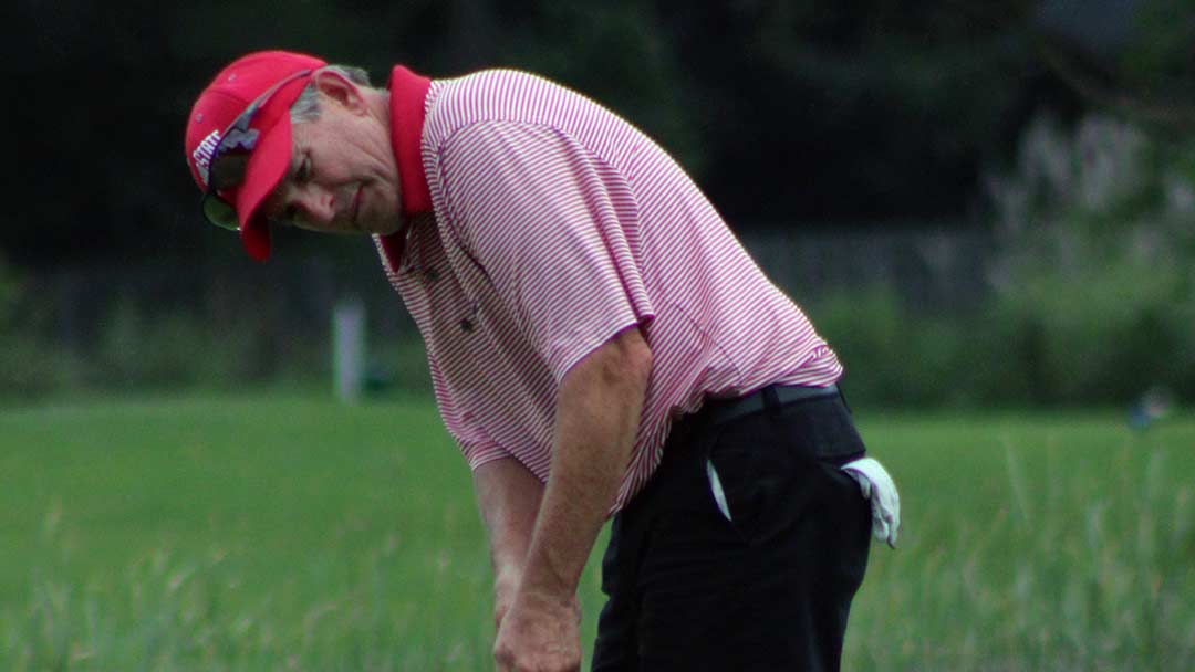 Dave Peck, 60-69 champion Senior Portage Co Am