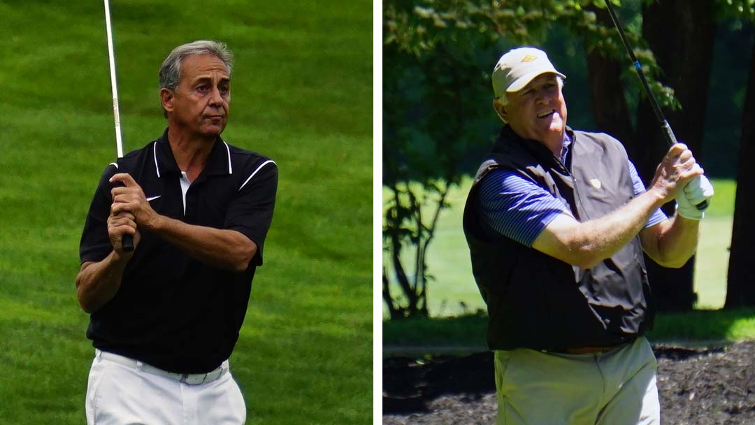 Monty Guest + Brian Sparrow, 2021 NOGA Scratch Series Senior Four-Ball Match Play Champions