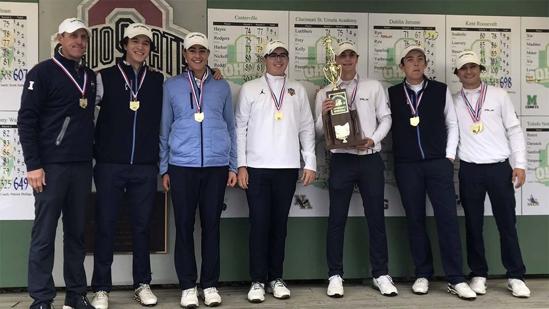 2021 OHSAA Boys D1 State Golf Champions St. Ignatius