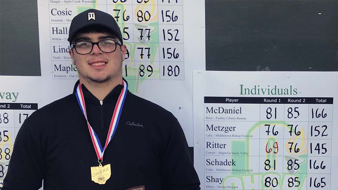 Connor Ritter, 2021 OHSAA D2 Individual State Champion