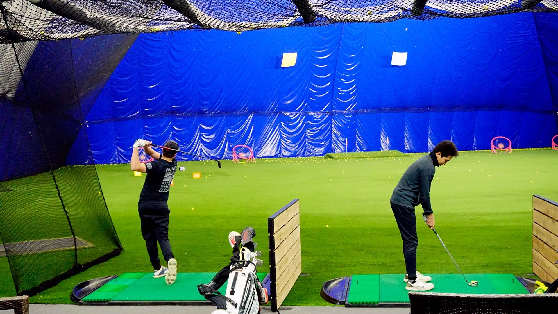 Practice at The Golf Dome