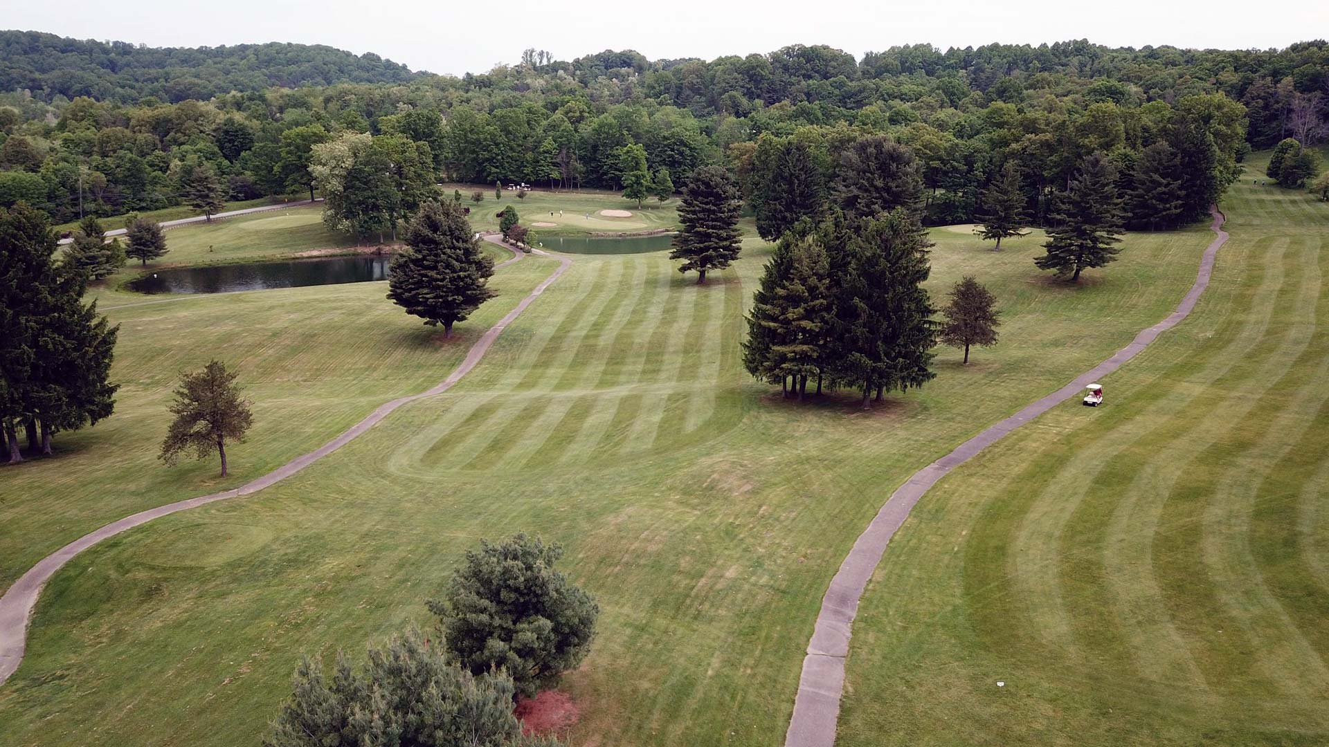 Aerial View, Spring Valley GC East Sparta OH