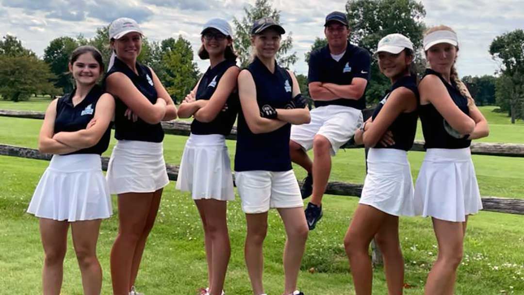 2022 Hudson Girls Golf Team, Suburban League #1