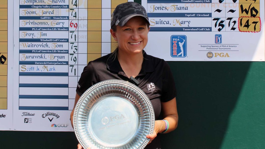 Mary Suitca, 2022 NOPGA Ladies Professional Championship winner