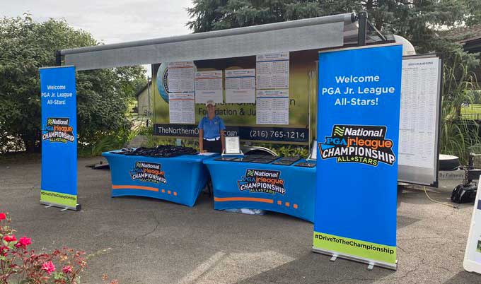 2022 PGA Junior League Section Championship setup