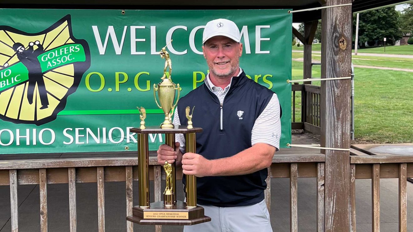 Dave Antill, 2022 OPGA Senior Memorial Champion