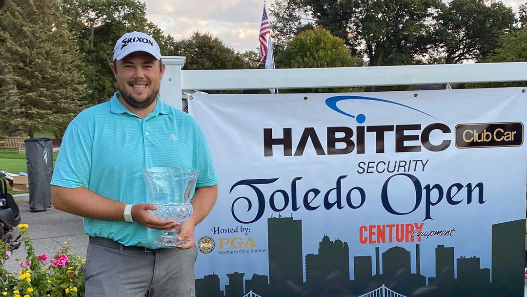 Sam Weatherhead, 2022 Habitec Toledo Open Champion