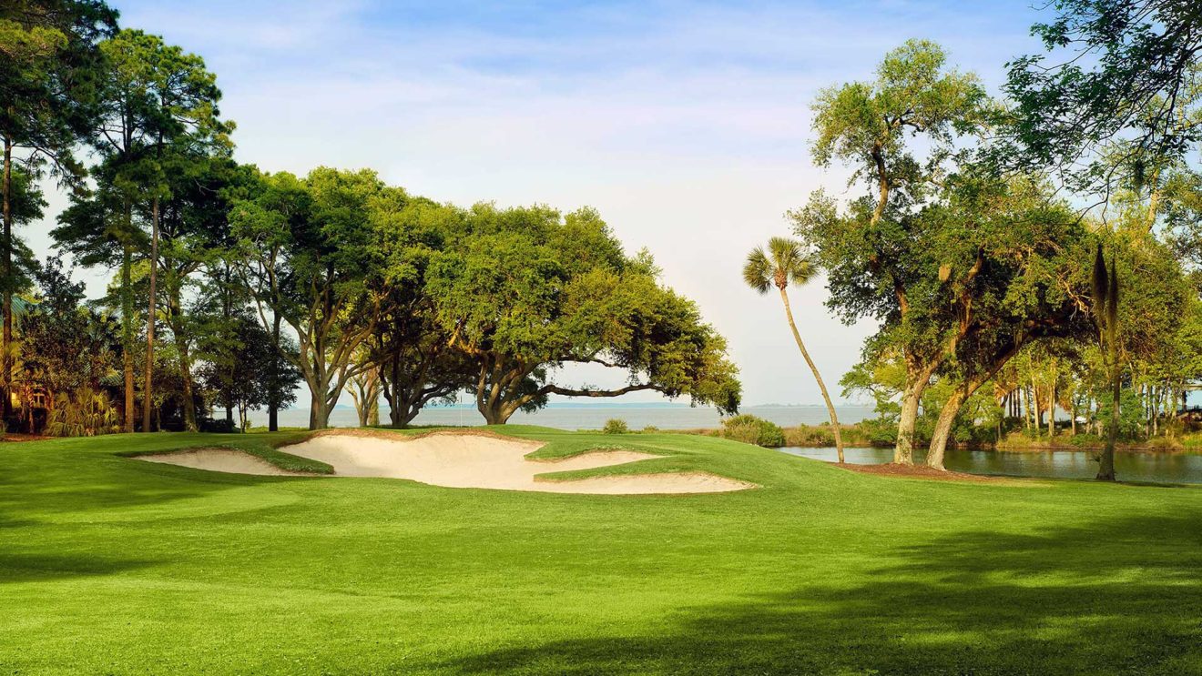 The 4th Hole at Oyster Reef GC, Hilton Head Island