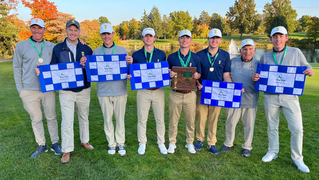 2022 St. Ignatius Boys Golf Team, District Champs