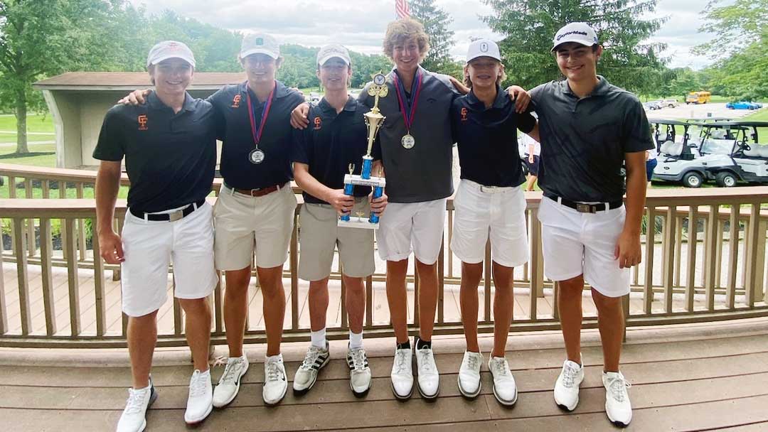 2022 Chagrin Falls Boys Golf Team