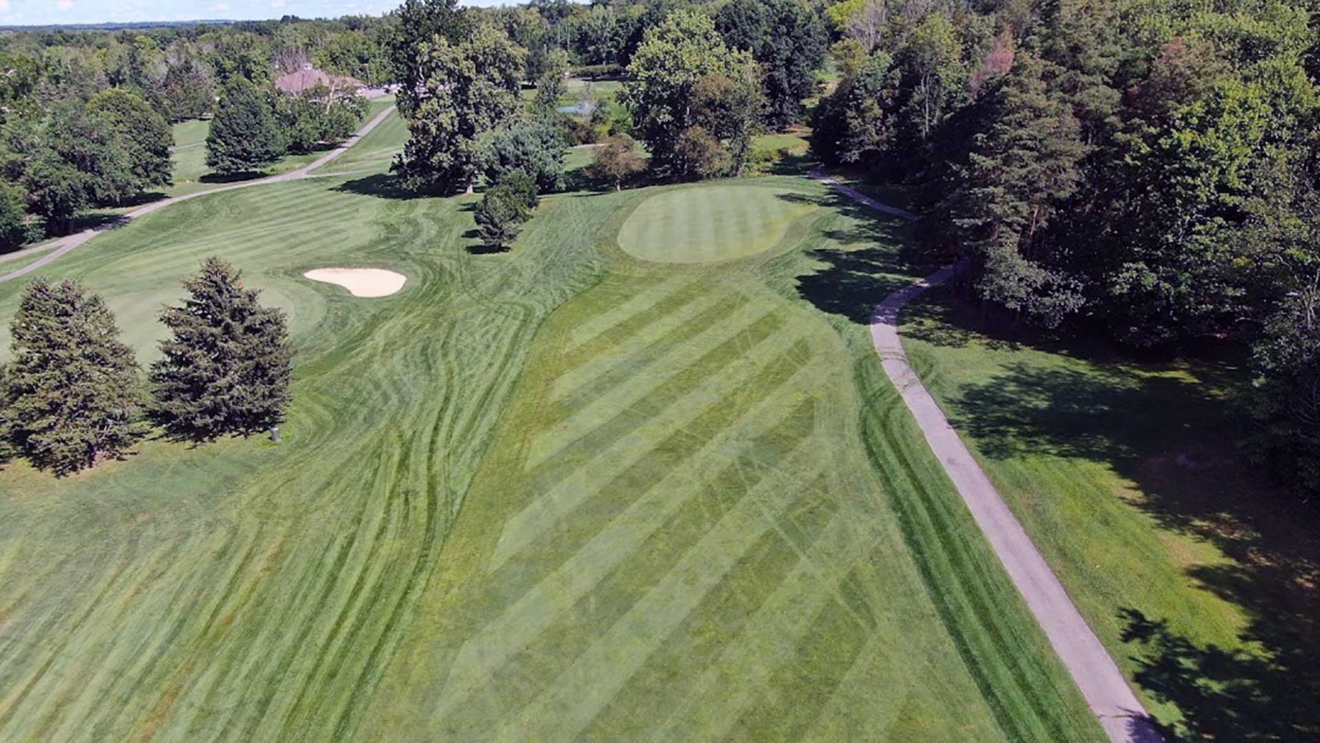 Aerial view of Valleaire Golf Club