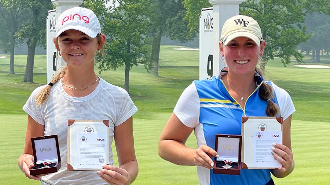 2023 U.S. Women's Am Qualifying co-medalists Laney Frye and Brooke Rivers
