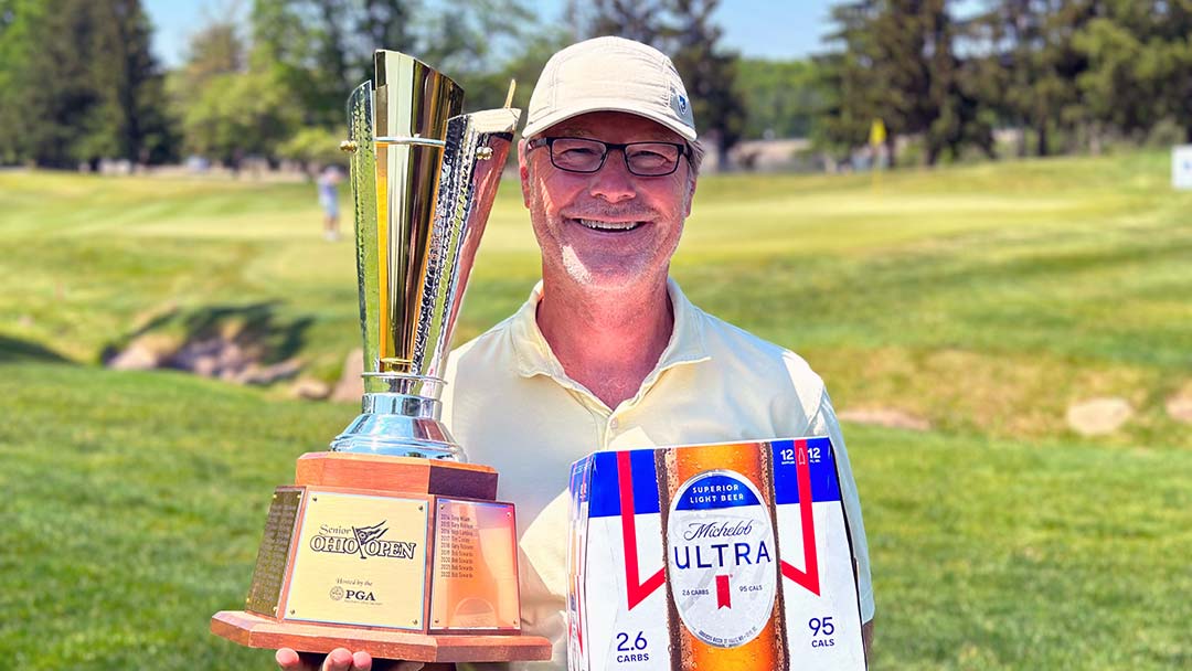 Cal Wood, 2023 Ohio Senior Open Senior Plus Champion.