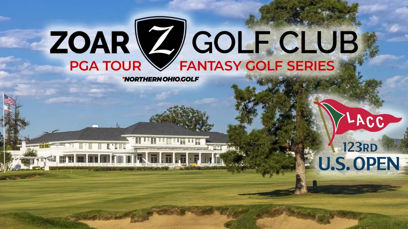 2023 U.S. Open at LACC for the Zoar Golf Club PGA TOUR Fantasy Series.