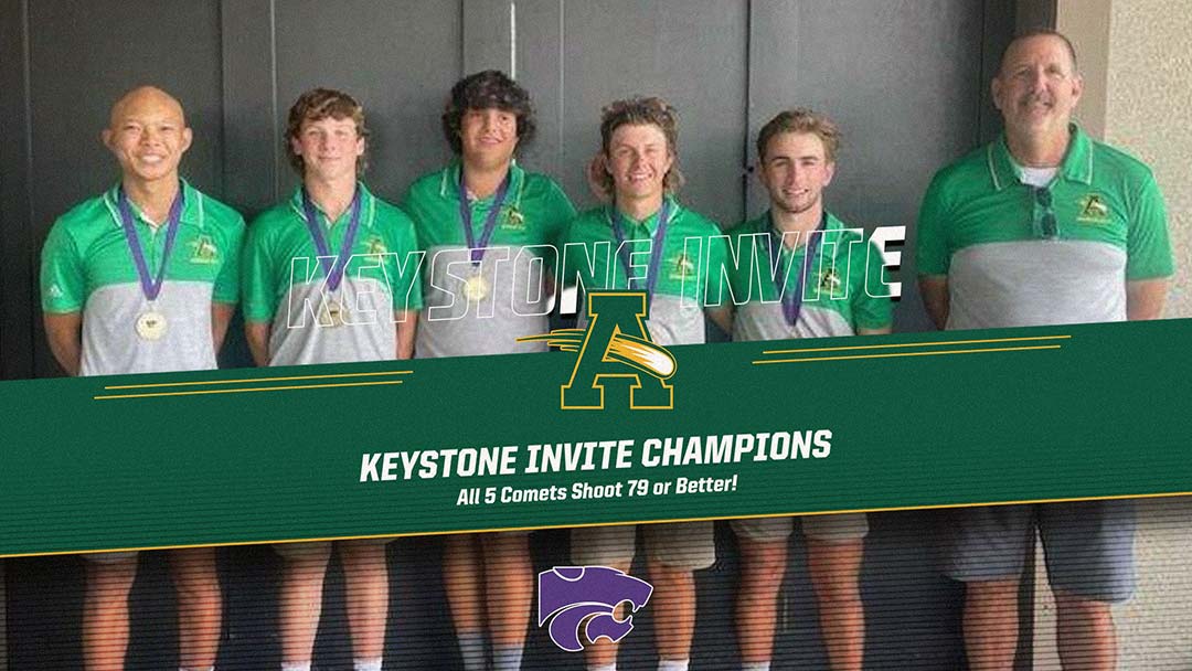 2023 Amherst Comets, winners of the Boys Keystone Invitational