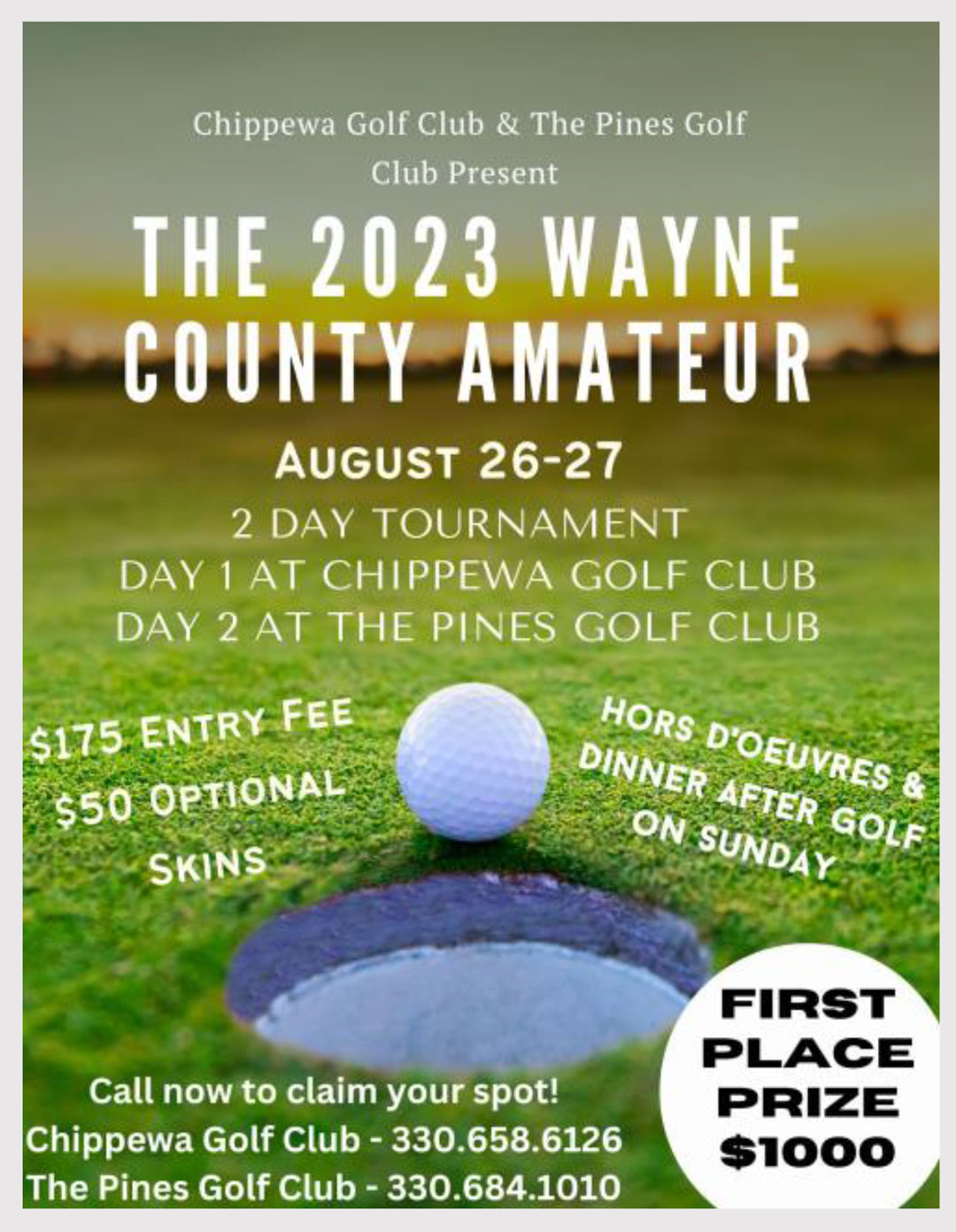 2023 Wayne County Amateur