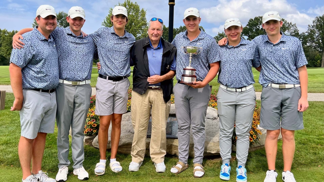 2023 Archbishop Hoban Boys Golf Team, Kiely Cup champs