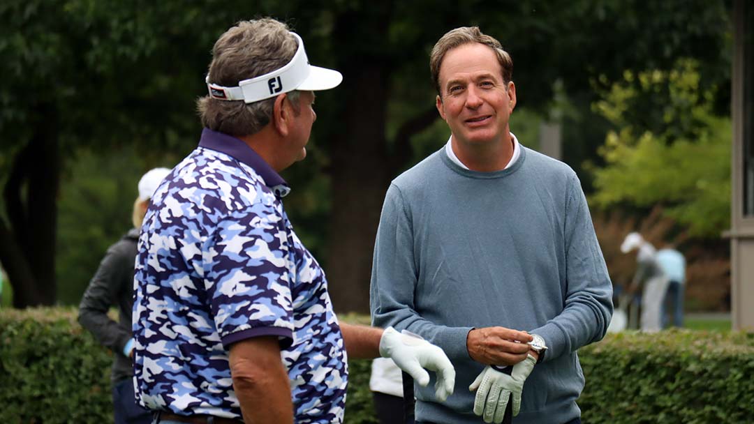 Mike Stone with Gary Trivisonno