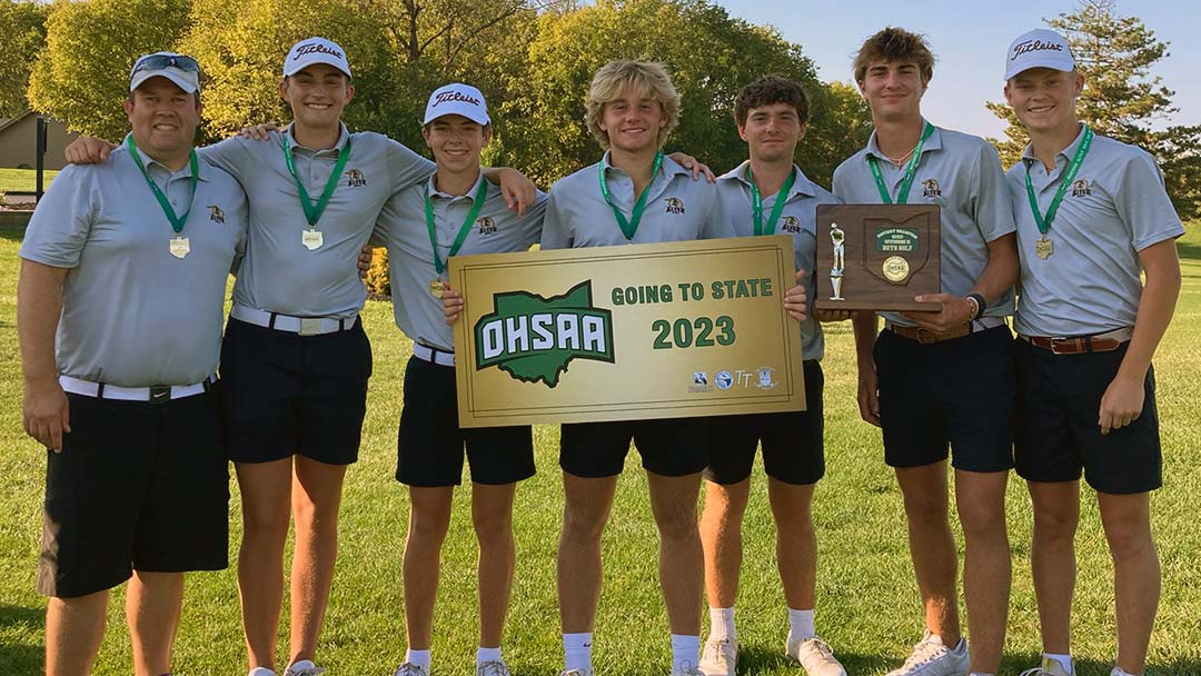 2023 Kettering Archbishop Alter Boys Golf Team, D2 State Champions