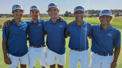 2023 Anthony Wayne Boys Golf Team, Sectional Champs