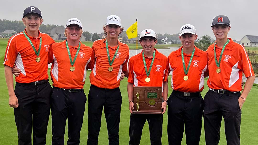 2023 Minster Boys Golf Team