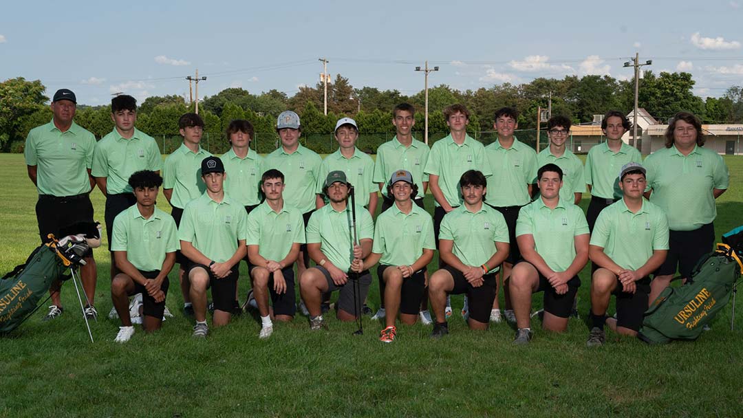 2023 Youngstown Ursuline Boys Golf Team