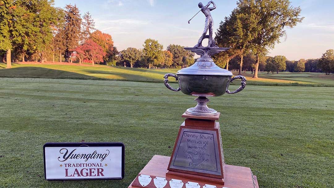 Denny Shute Memorial Tournament trophy