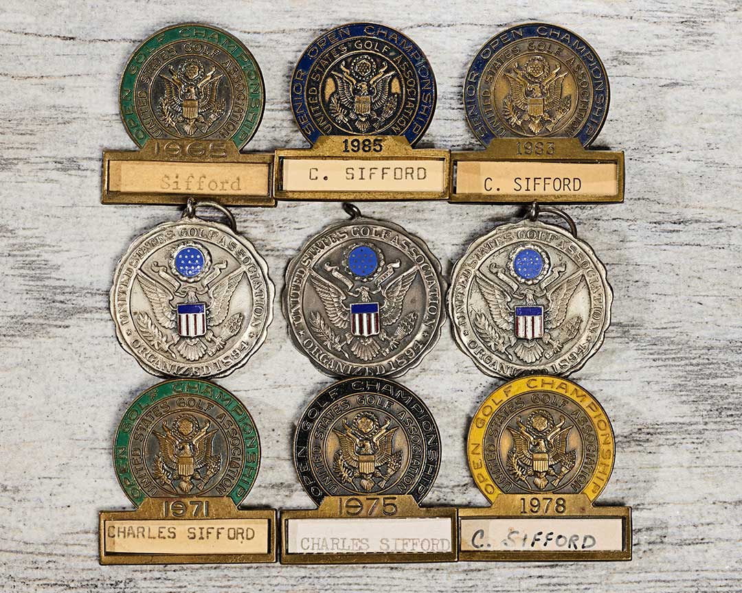 Charlie Sifford medals