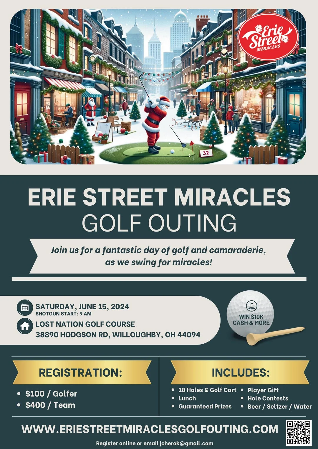 Erie Street Miracles Golf Outing | Northern Ohio Golf