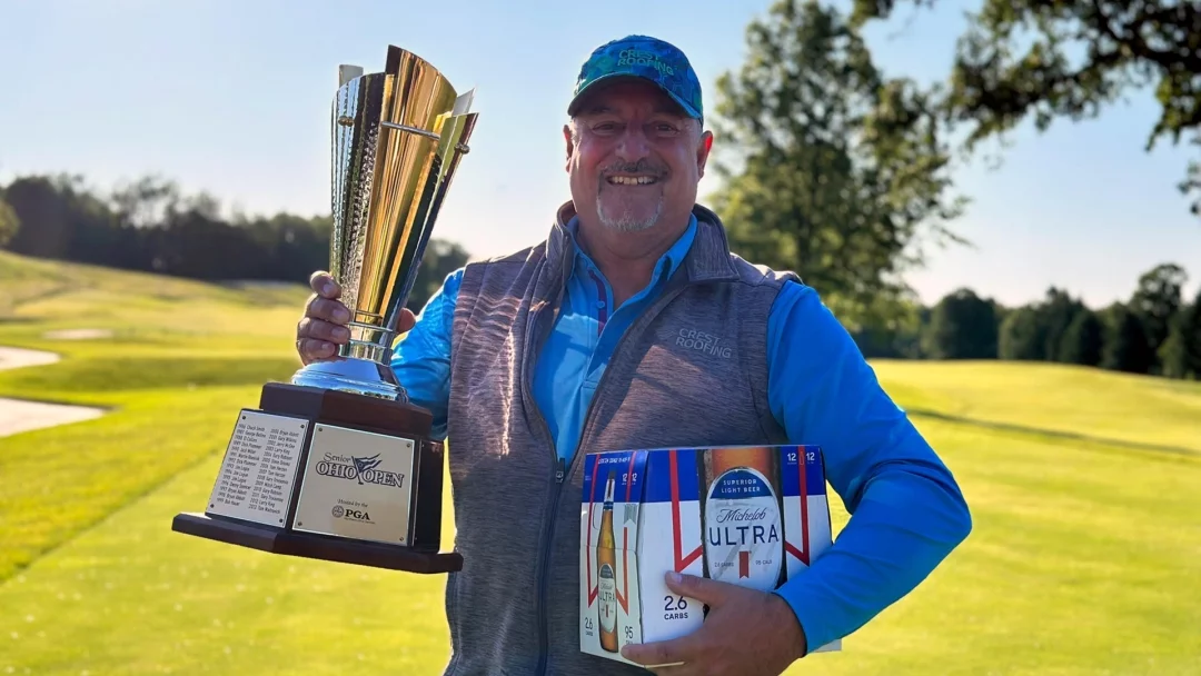 Bobby Spino, 2024 Ohio Senior Open champion.