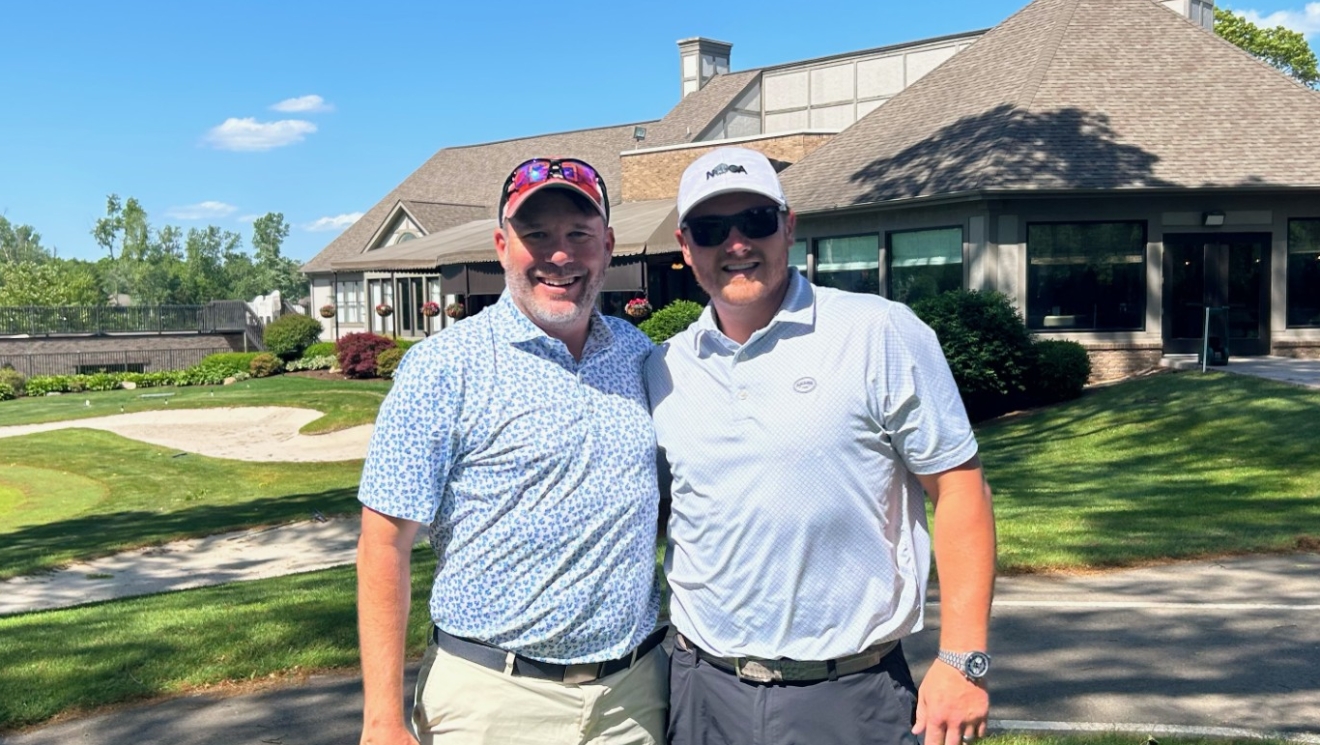 Eric Schaaf (left) + Brady Schroeder (right)