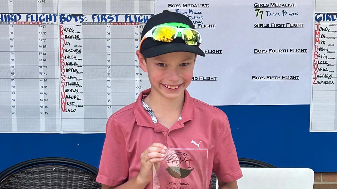 2024 Good Park Junior Boy’s 12U Winner George Moore